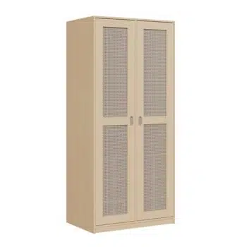 Liegepolsterschrank mit Lochblechtür