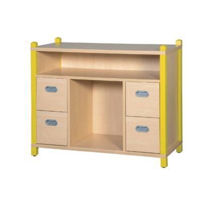 Spieleschrank 1 mit Dekorschüben