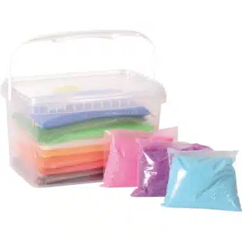 Dekosand 12 Farben 2,4 kg