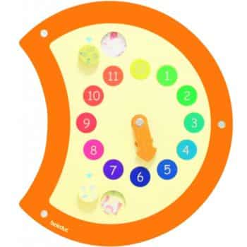 Wandspielobjekt Raupe "Uhr" von Beleduc