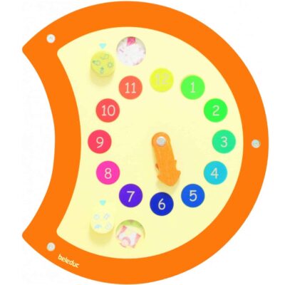 Wandspielobjekt Raupe "Uhr" von Beleduc