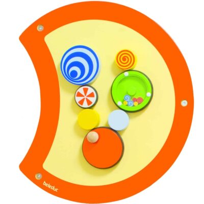 Wandspielobjekt Raupe "Kreisel" von Beleduc