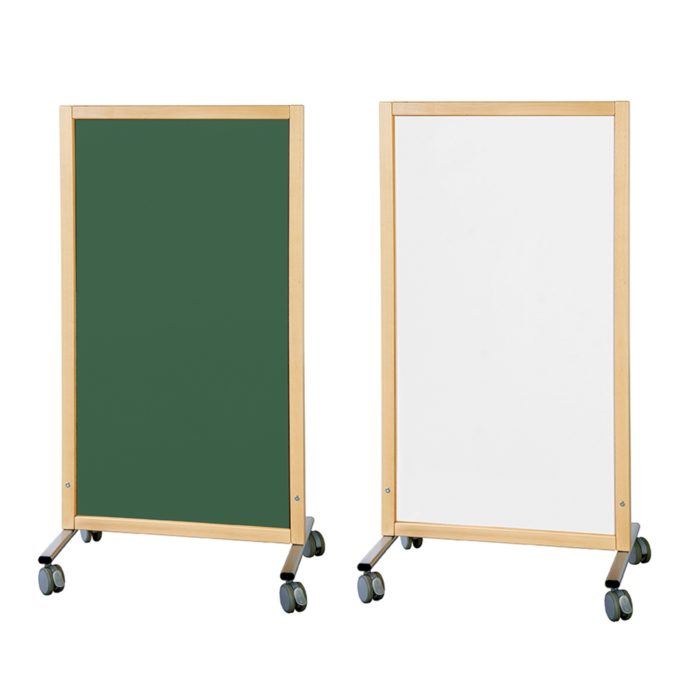 Trennwand Tafel grün/weiß 1