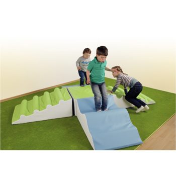 Kunstlederelemente zum Balancieren - Set 3