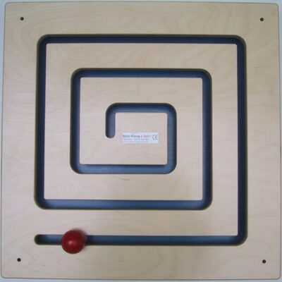 Schiebe-Wandspiel Spirale von Holz Klang & Spiel