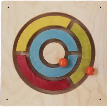 Schiebe-Wandspiel Irrgarten von Holz Klang & Spiel
