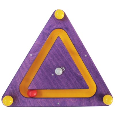 Dreieck Kugelspiel von Holz Klang & Spiel