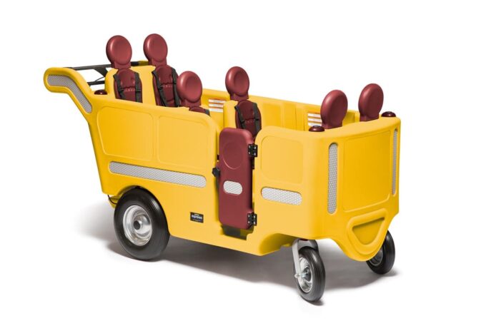 Italtrike Kinderbus mit Motor 6-Sitzer - espresso elettrico Granturismo 1