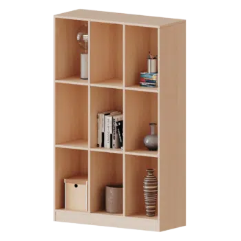 Taschenregal, 4,5 Ordnerhöhen - 9 hohe Fächer - Serie evo180