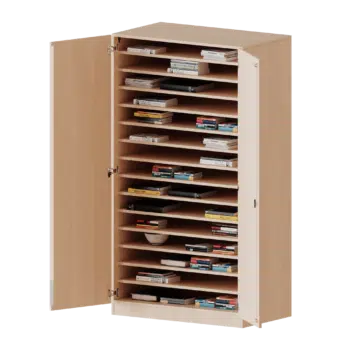 Bastelschrank 2-türig, zweiteilig- Serie evo180
