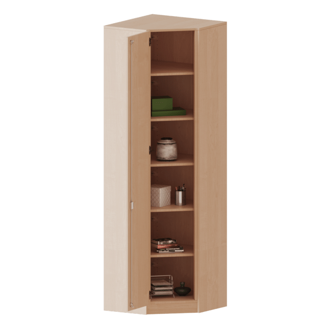 Innenecke als Schrank, 6 Ordnerhöhen - Serie evo180 1