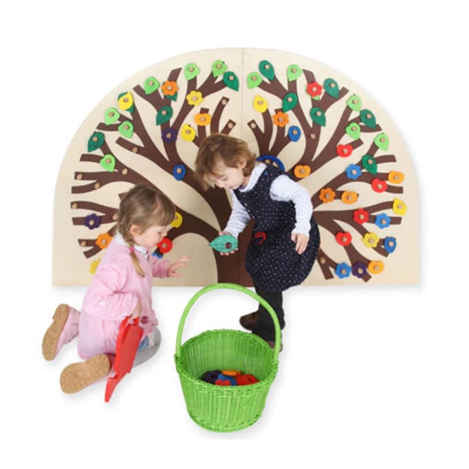 Wandspiel Busch zum Stecken von SINA Spielzeug 1