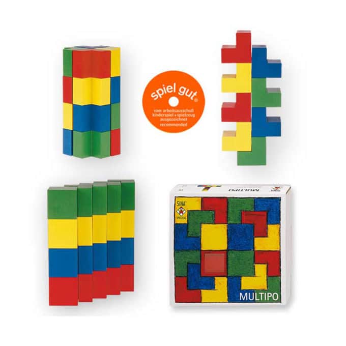 Multipo Holzbausteine von SINA Spielzeug 1