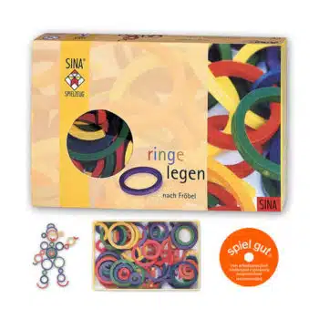Ringe Legen nach Fröbel - SINA Spielzeug