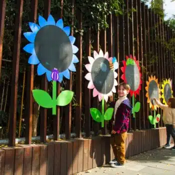 Outdoor-Blumen-Tafeln, 5er Set