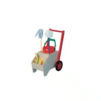 Putzwagen mit Kunststoffset