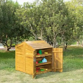 Outdoor-Schrank mit geschlossenen Türen - WISDOM
