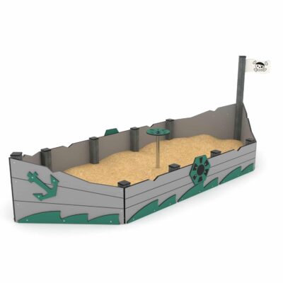 Sandkasten Piratenschiff - RECYCLED RC1416 von Vinci Play