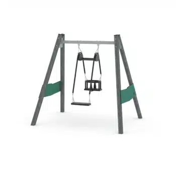 Schaukel mit Babysitz und Schaukelsitz - RECYCLED RC0520 von Vinci Play