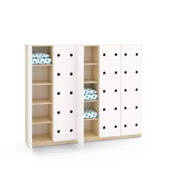 Abschließbarer Bettzeugschrank
