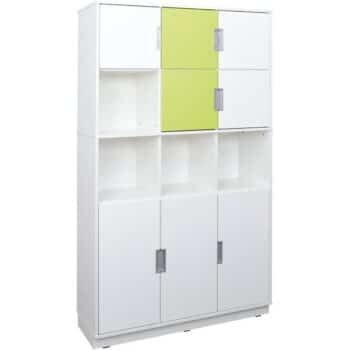 Hochschrank - Höhe: 201 cm, Breite: 116 cm (Quadro 120-180°)