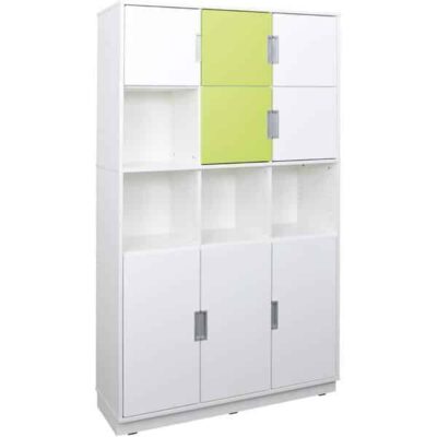 Hochschrank - Höhe: 201 cm, Breite: 116 cm (Quadro 120-180°)