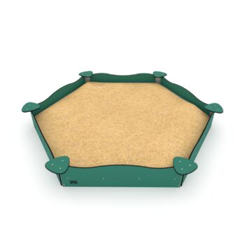 Sandkasten Sechseck - RECYCLED RC0802 von Vinci Play