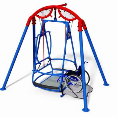 Rollstuhlfahrerschaukel