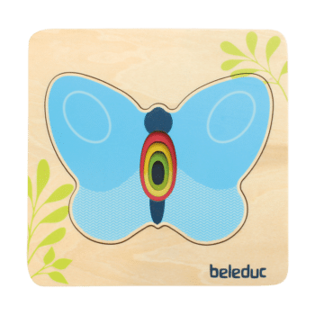Lagen-Puzzle "Kleiner Schmetterling" - Beleduc