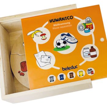 HUMANICO Zuordnungspuzzle "Mülltrennung" - Beleduc