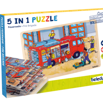 Lagen-Puzzle "Feuerwehr" - Beleduc