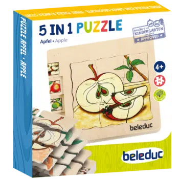 Lagen-Puzzle "Apfel" - Beleduc