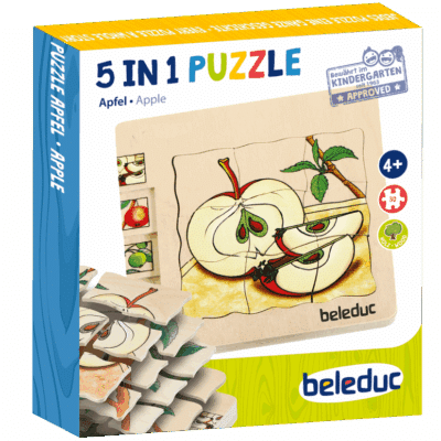 Lagen-Puzzle "Apfel" - Beleduc