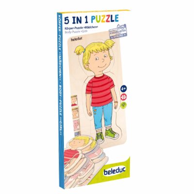 Körper-Puzzle "Mädchen" - Beleduc