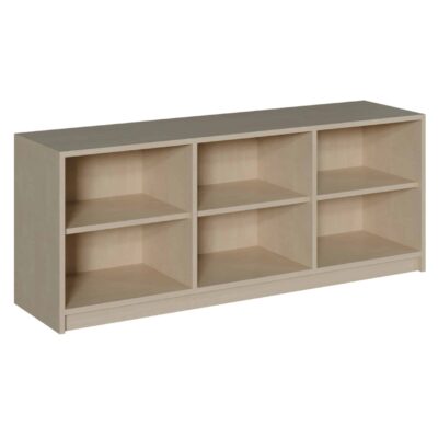 Korpus-Raumteilerschrank mit 2 Mittelwänden, 3 Böden und Rückwand