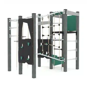 Spielturm mit Kletteranlage - RECYCLED RC1439 von Vinci Play