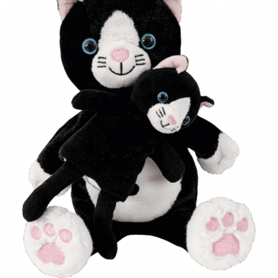 Mutter & Kind Handpuppe Katze "Cara & Mimi" - Beleduc