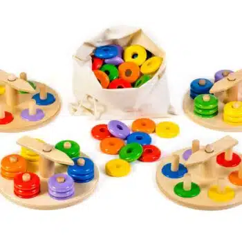 Zeiger-Steckspiel-Set - SINA Spielzeug