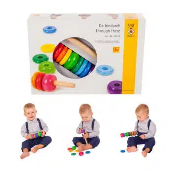 Da hindurch Entdeckungsspiel für ein Kind - SINA Spielzeug