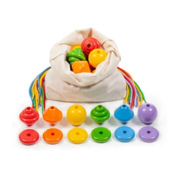 Holzperlen XXL – Kindergartenpackung - SINA Spielzeug