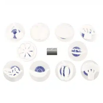 Mega-Stempel-Set Gemüse und Obst (10 Teile)