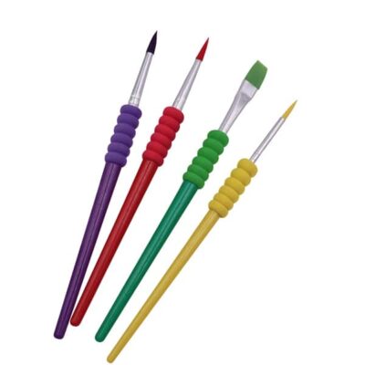 Griffige Pinsel 4er Set