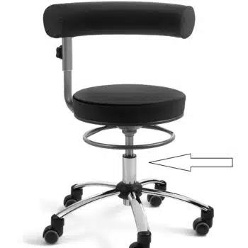 Sanus® Ersatz-Gasdruckfeder Sitzhöhe 36-43 cm