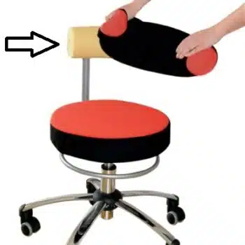 Sanus® Ersatz - Innenpolster Rückenlehne fest