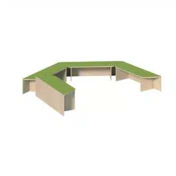 Trapezpodestanlage