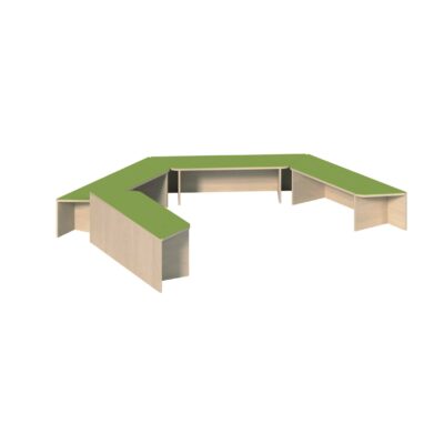 Trapezpodestanlage