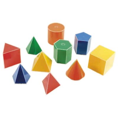 Geo Formen mit Abwicklung