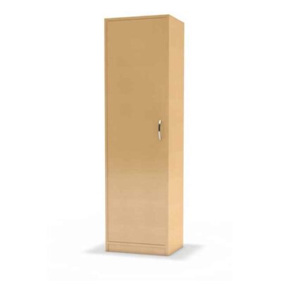 Hochschrank mit 1 Tür, 4 Einlegeböden