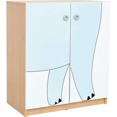 Fantasiewelt Schrank mit Dino-Körper