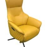 Leder: senfgelb